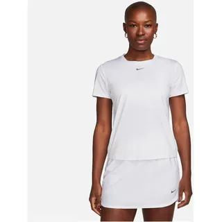 Nike One Classic Dri-FIT Kurzarm-Oberteil Damen White/Black L