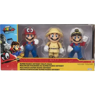 Super Mario Nintendo SUPER MARIO 406534 Odyssey 3er Pack, 10 cm