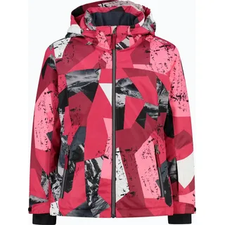 CMP Kid G Kapuzenjacke mit Druckknöpfen, Fuxia-Anemone-Glanz, 152