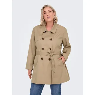 ONLY CARMAKOMA Treanchcoat in Beige - M-46/48