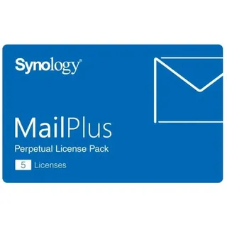Synology MailPlus Lizenzpaket 5 E-Mail Accounts