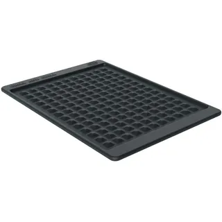 RÖSLE Ablagematte Silikon, Hochwertige Silikonmatte zum Schutz von Ablageflächen, temperaturbeständig bis 220°C, spülmaschinengeeignet, schwarz