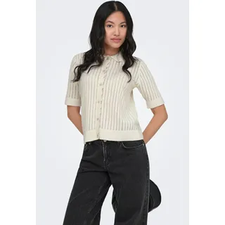 Only ONLELMA Strickjacke Egret M
