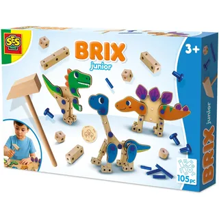 SES Creative Brix Junior Konstruktionsset Dinos 14072