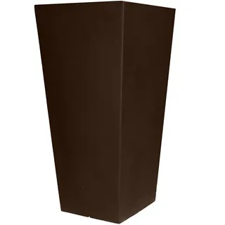 Tusco Products CTU32ES Cosmopolitan Pflanzgefäß, groß, quadratisch, 81,3 cm, Espresso