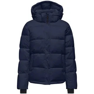 ONLY Damen ONLANN Premium Puffer JKT Regular OTW Steppjacke, Blau, L