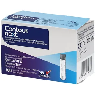 Contour® Next Sensoren Teststreifen 100 St 100 St Teststreifen
