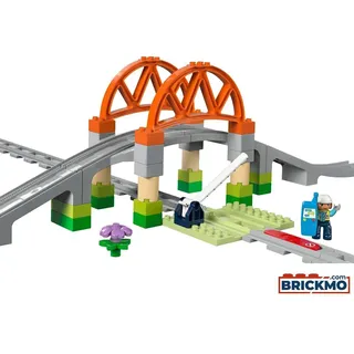 LEGO DUPLO 10426 Eisenbahnbrücke und Schienen - Erweiterungsset