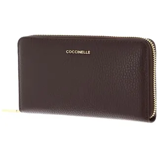 Coccinelle Metallic Soft Geldbörse Damen braun