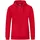 Kapuzenjacke Organic rot XL
