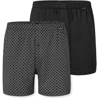 SCHIESSER Boxershorts »Boxershort 2er Pack«, schwarz