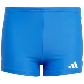 Adidas 3 Stripes Badehose Boxer - Bright Royal / White - 15-16 Jahre