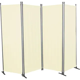 Angerer Freizeitmöbel Paravent »TOPSELLER!« (B/H): ca. 170x165 cm, Wasser- und schmutzabweisende Beschichtung, beige