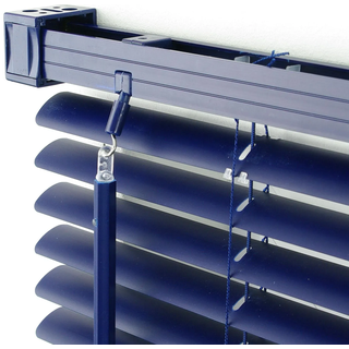 Jalousie LIEDECO Gr. 3, blau, B:80cm H:160cm, Jalousien, Jalousie, Kunststoff