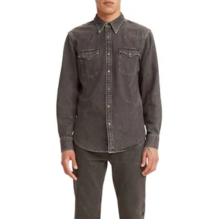Levi's Levi's® Herren Barstow Western Standard Hemd,Black Washed,S