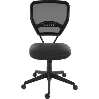 Mendler Seattle ohne Armlehnen schwarz