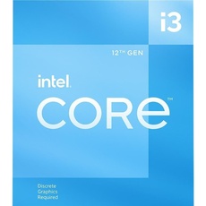 Intel Core i3-12100F (LGA 1700, 3.30 GHz, 4 -Core), Prozessor