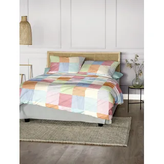 IRISETTE Meran 8506 Multi Baumwolle Feinbiber 135 x 200 cm + 2 x 80 x 80 cm