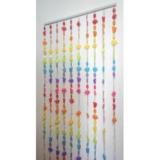 Türvorhang Fliegen Design Deko Insekten Kunststoff LE PIED Fenster Maße 90x200cm