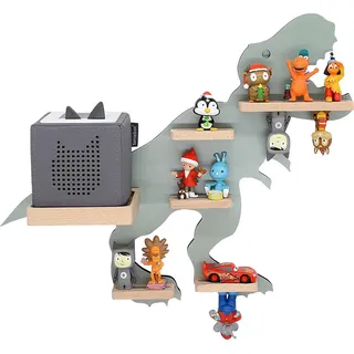 BOARTI Kinderregal Dinosaurier 52 cm grün