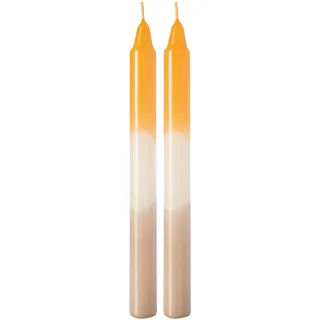 like. by Villeroy & Boch Stabkerze dip dye apricot, clay 2 Stk. Like Home Kerzen