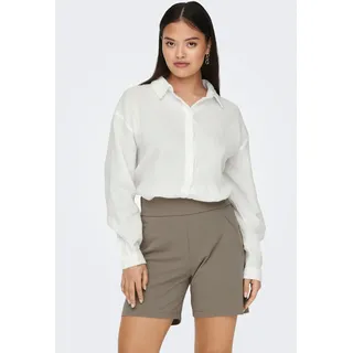 Jdy Damen, Musselin-Bluse JDYTheis Langarm 15271018 Cloud dancer), S