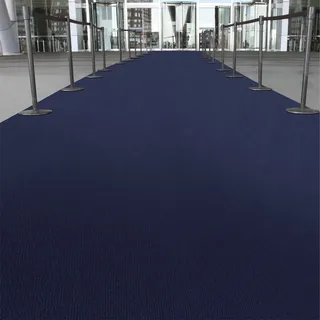Premium Eventteppich Messeteppich Hochzeitsläufer VIP teppich Blau 621 Günstig