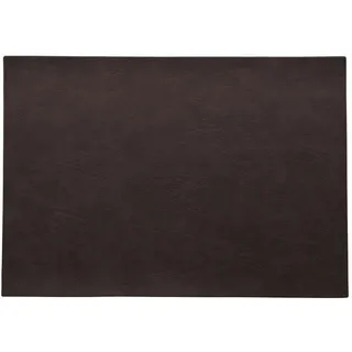 ASA Tischset Vegan Leather Black Coffee 46 x 33 cm
