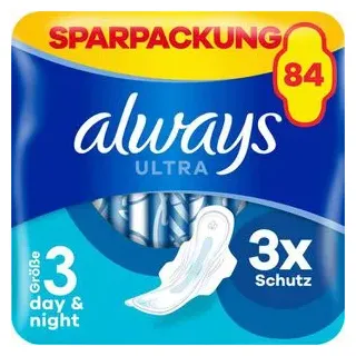 Always Ultra Damenbinden Long Plus mit Flügeln 84 St.
