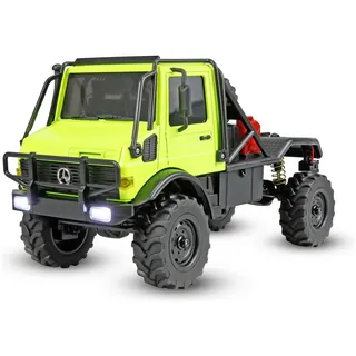 AMEWI RC-Auto Unimog U4000 Scale Crawler 4WD RTR grün (1:18)