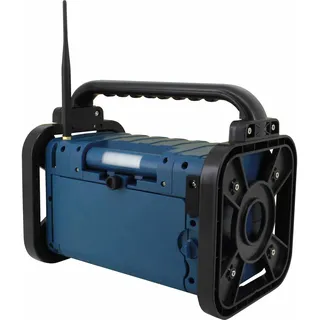 Soundmaster DAB85BL Baustellenradio blau + schwarz