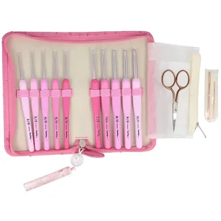 Tulip Etimo Rose Häkelnadel-Set mit Softgriff - 1 Stück