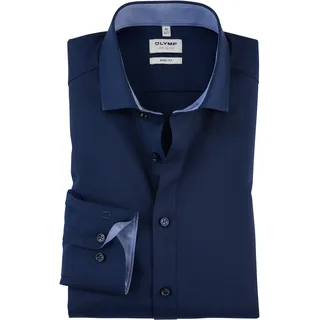 OLYMP Businesshemd »Level Five body fit«, blau