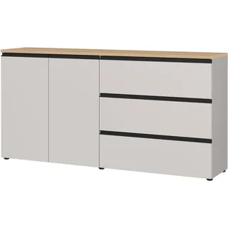 Germania Sideboard Cormano 180 x 91 x 41 cm Grau