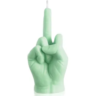 GROBRO7 Middle Finger Candle Dänischer Pastellduft Raumdekoration, Kiefern Räucherstäbchen Aromatherapie, Gesten Kerzen für Schreibtisch, Winter Weihnachten Festival Party Housewarming Gift (Grün)