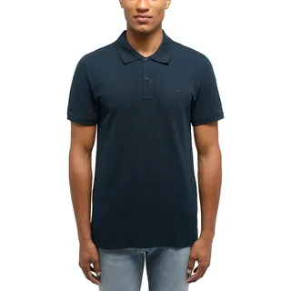 MUSTANG Herren Poloshirt PALCO - Regular Fit S M L XL XXL 3XL Grün Schwarz, Größe:3XL, Farbe:Carbon 4135