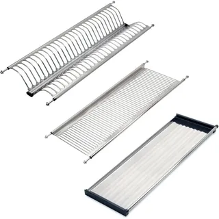 Emuca Abtropfgestell aus Rostfreiem Stahl Drynox Modul 700 mm Edelstahl