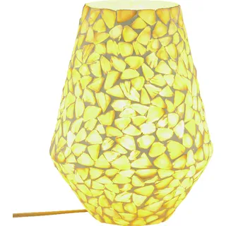 Boho Deko Nachttischlampe Nachttisch Mosaik Glas Leuchte Lampe Lampen