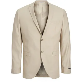 JACK & JONES Herren Jprsolaris Blazer Noos Sakko, White Pepper/Fit: Slim Fit, 52