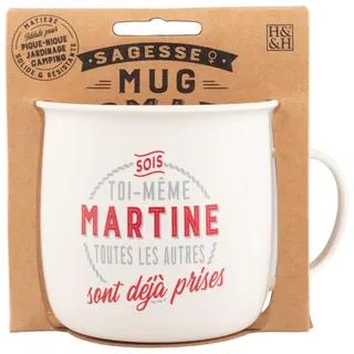 Mug Nomade - Personalisierte Tee- und Kaffeetasse Martine – Geschenk für Damen