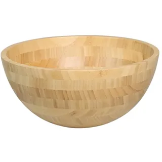 Kesper | Servierschale aus FSC®-zertifiziertem Bambus, Maße: Ø 25 cm, Höhe: 13 cm | 53051