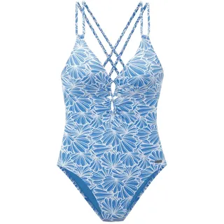 VENICE BEACH Badeanzug Damen blau Gr.36