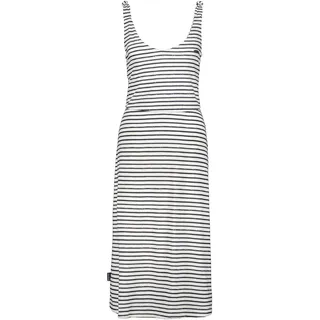 alife & Kickin Damen MelinaAK Dress Sommerkleid Kleid, White, S