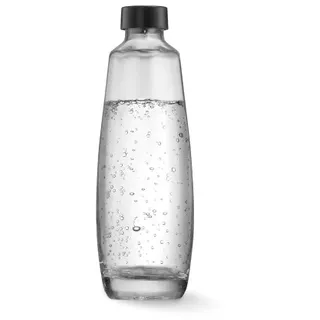 Sodastream Duo 1 l Glaskaraffe schwarz