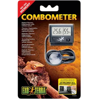 Exo Terra Thermometer Hartplastik 4,5 cm Schwarz