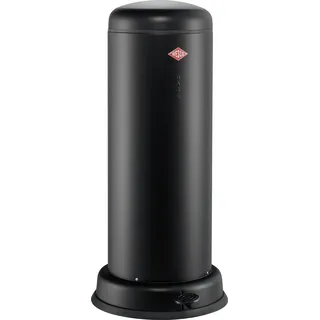 Wesco Baseboy 30 Treteimer, Abfalleimer, Mülleimer, Stahlblech, Schwarz Matt, 30 L, 134731-73