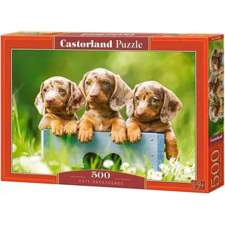 Castorland Cute Dachshunds 500 Teile