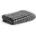 Brooklyn Handtuch 50 x 100 cm black