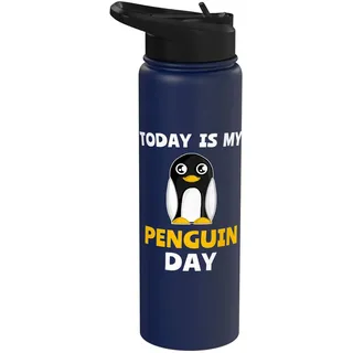 Pinguine Spruch Süsses Pinguinmotiv Pinguin Stainless Steel Insulated Water Bottle
