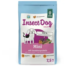 Bild InsectDog Mini 7,5 kg) | Hundefutter mit nachhaltigem Insektenprotein | leicht verdaulich | getreidefrei | Super Premium Trockenfutter für ausgewachsene, kleine Hunde | 1er Pack